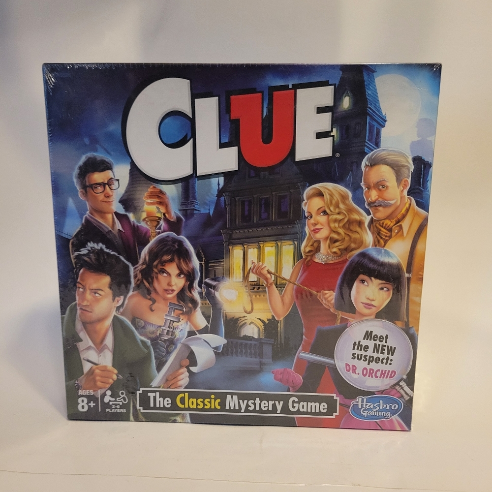 Hasbro Clue The Classic Mystery Board Game New Sealed